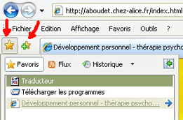 Liste des marquepages
