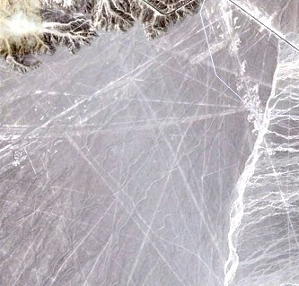 Les lignes de Nazca vue de satellite